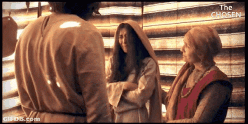 Jesus Christ Hugging Mary Magdalene Movie Scene GIF