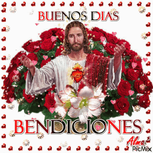 Jesus Christ Love Buenos Dias Bendiciones GIF