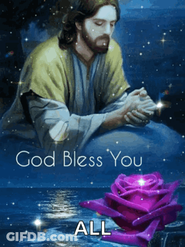 Jesus God Bless You All GIF