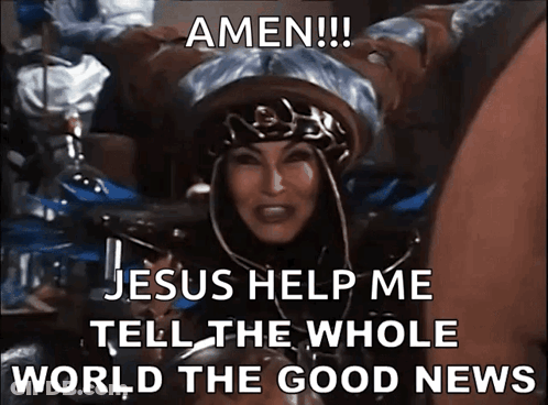 Jesus Help Me Tell The World The Good News GIF