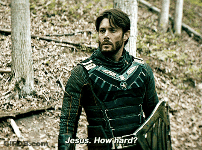 Jesus How Hard Soldier Boy GIF
