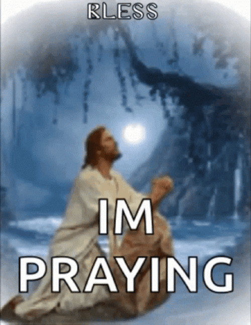 Jesus I'm Praying GIF