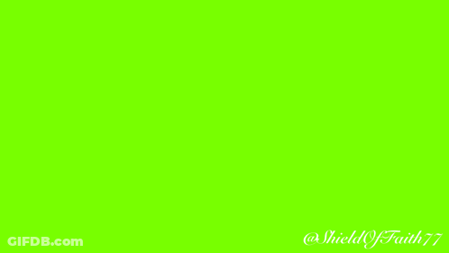 Jesus Is The Good Shepherd Written On A Green Background GIF