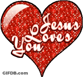 Jesus Loves You Heart GIF