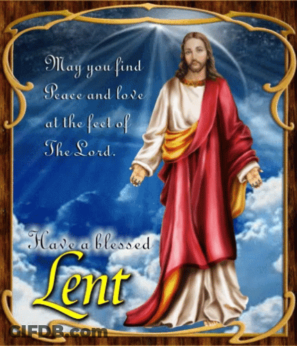 Jesus May You Find Peace And Love At The Feet Of The Lord GIF