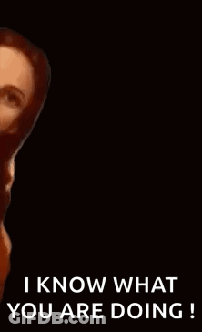 Jesus Painting Saying I Know What You Are Doing GIF