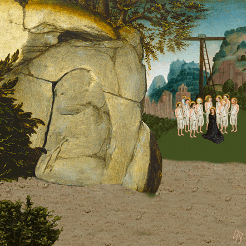Jesus Resurrection Animated Illustration Meme GIF