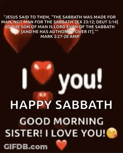 Jesus Said Sabbath Made For Man Not Man For Sabbath GIF