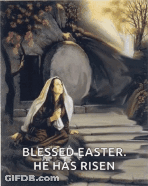 Jesus Show Up To Mary He Has Risen GIF