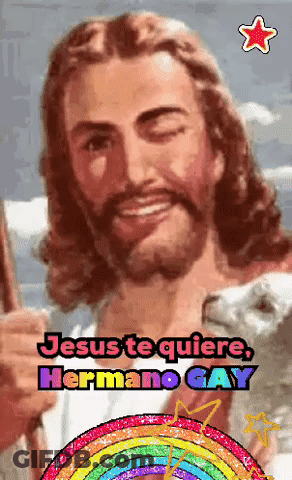Jesus Te Quiere Hermano Gay GIF