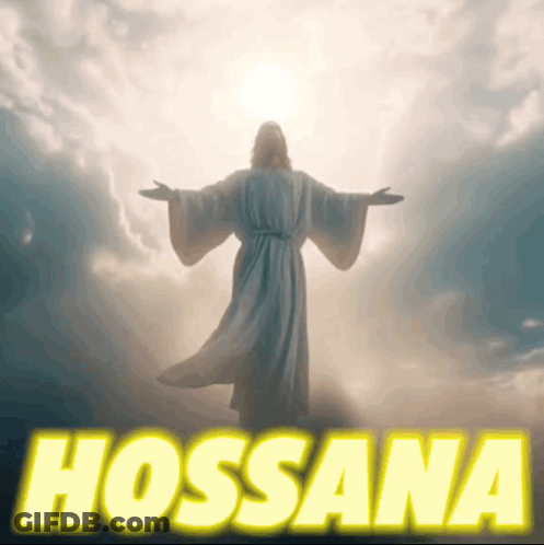 Jesus With Hosanna GIF