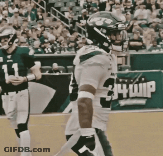 Jets On You Butt Fumble GIF