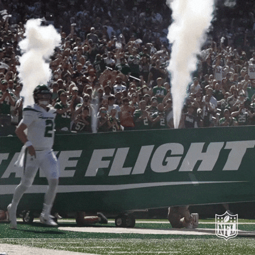 Jets Tyrod Taylor Jumping Around GIF