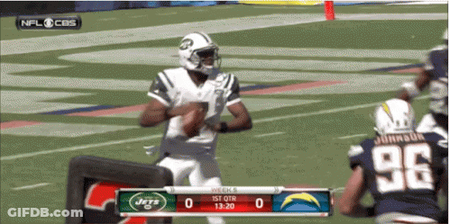 Jets Vs Chargers Football Game GIF