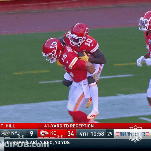 Jets Vs Chiefs Football Game GIF