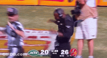 Jets Vs Patriots Football Game GIF