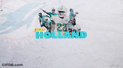 Jevon Holland Surrounded By Teammates GIF