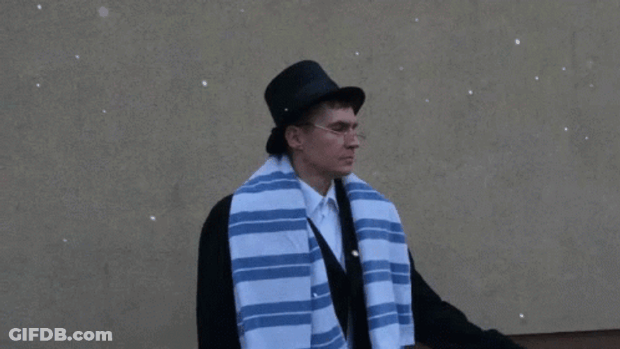 Jew Rabbi Hat GIF