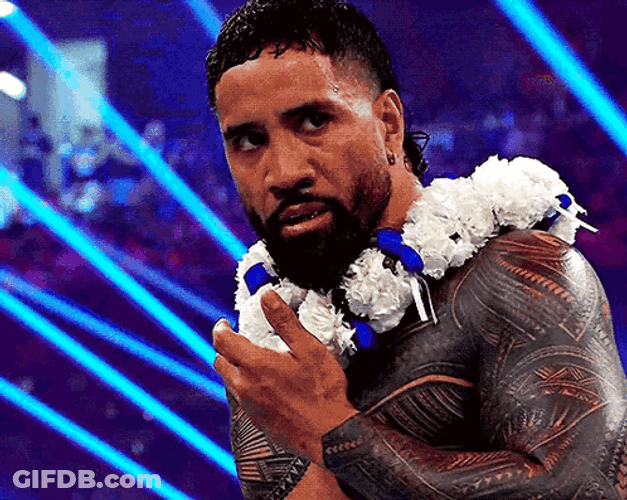 Jey Uso Disgruntled Reaction GIF