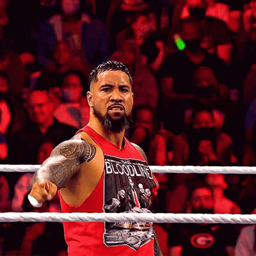 Jey Uso Pointing Up GIF