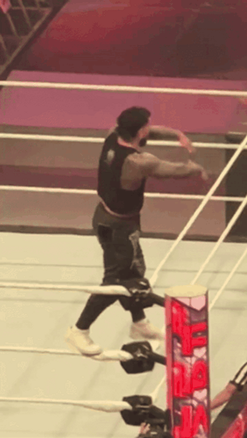 Jey Uso Showing His Moves GIF