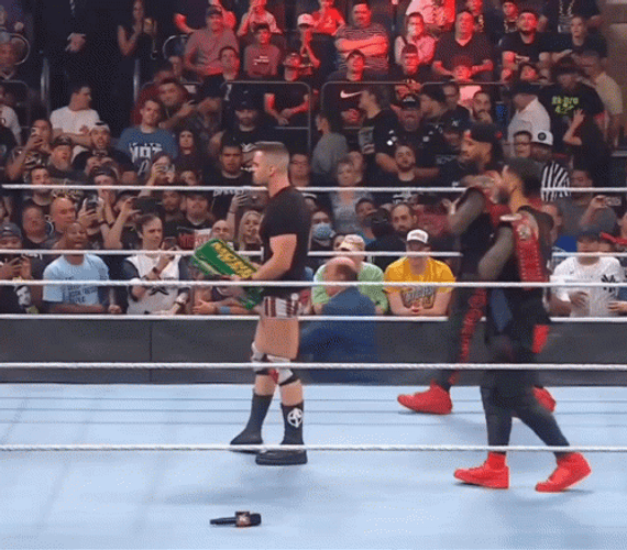 Jey Uso Slapping The Nape GIF