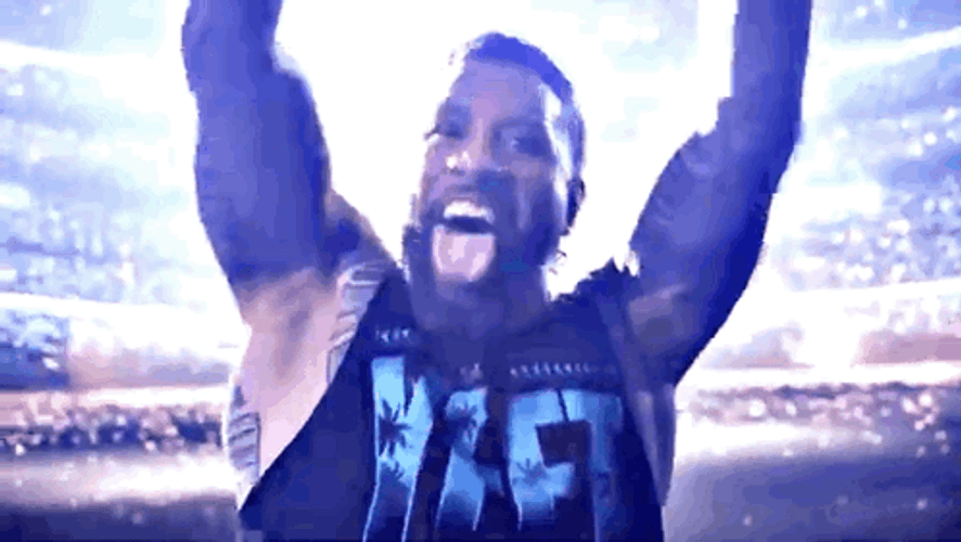 Jey Uso Tongue Out GIF