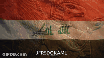 Jfrsdokaml Is Written On The Bottom Of A Picture Of A Flag GIF