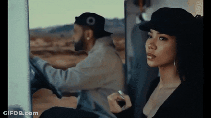 Jhene Aiko And Big Sean GIF