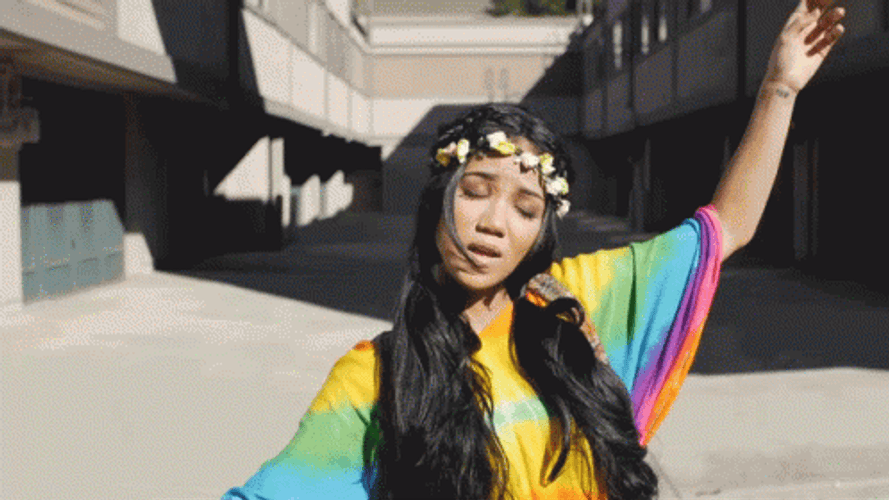 Jhene Aiko Hippie GIF