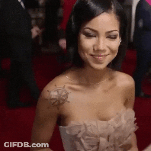 Jhene Aiko Red Carpet GIF