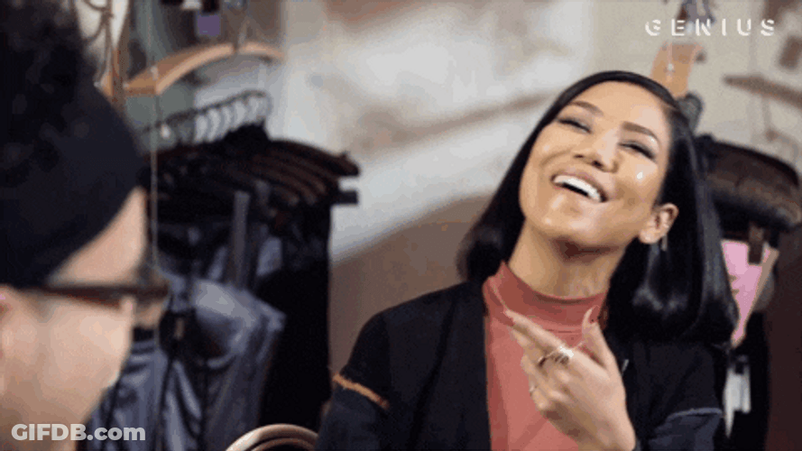 Jhene Aiko Saying Yes GIF