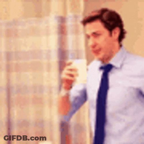 Ji Halpert The Office Sarcasm GIF