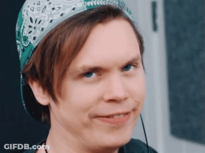 Jidon Adams Weirdo Smile GIF