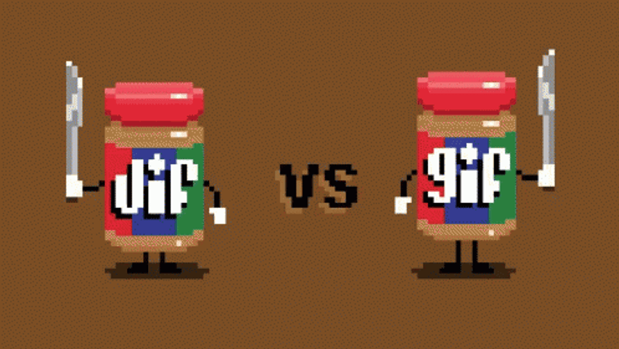 Jiffy Versus Giffy GIF