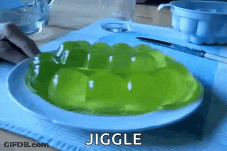 Jiggle Molded Jelly Green GIF