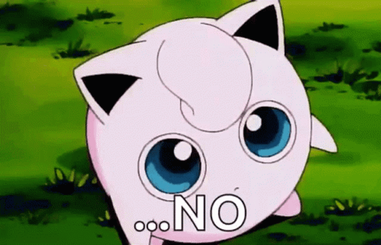 Jiggly Puff Pouting No GIF