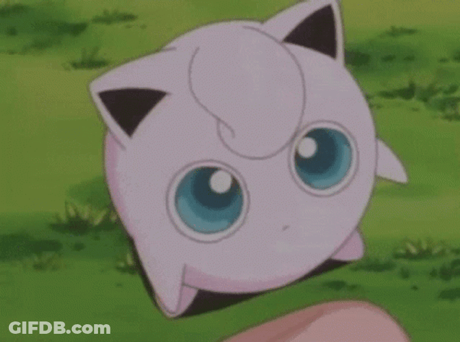 Jigglypuff Become Big And Run GIF