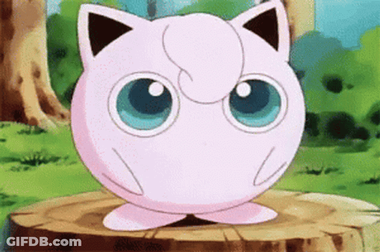Jigglypuff Becoming Big GIF