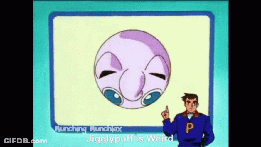 Jigglypuff Is In The Tv GIF