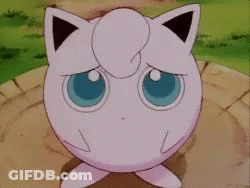 Jigglypuff Looking At Camera Seriously GIF