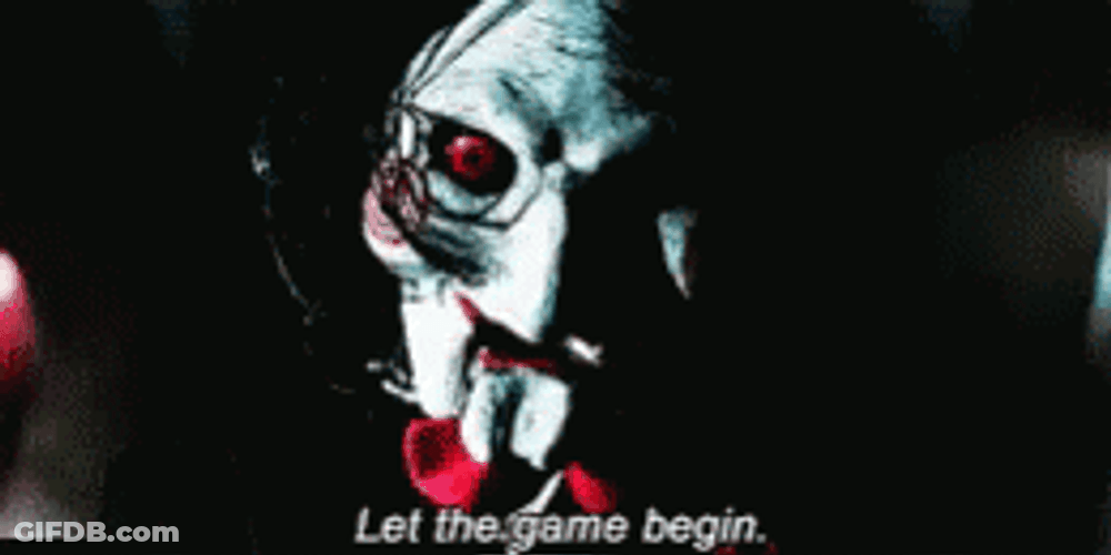 Jigsaw Movie Let The Games Begin GIF