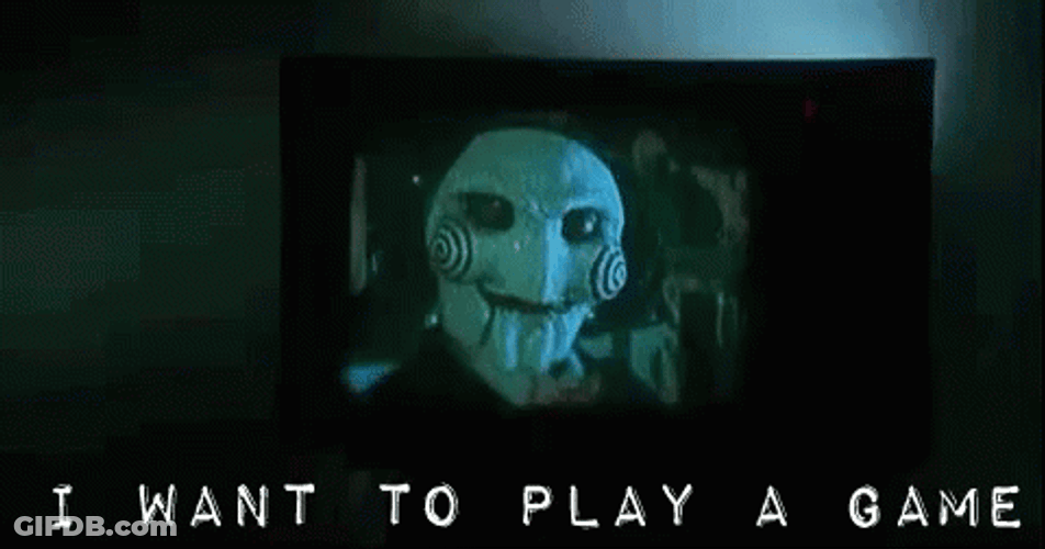 Jigsaw On Television GIF
