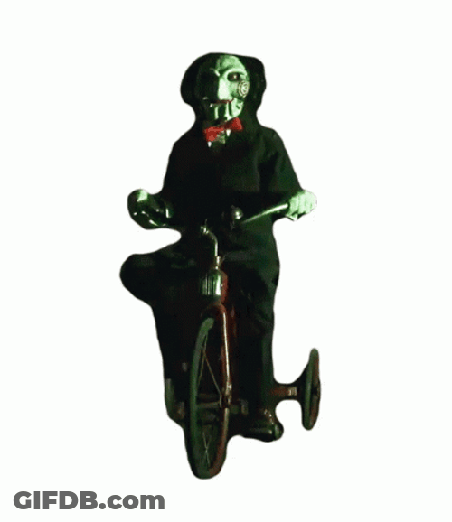 Jigsaw Slow Bicycle GIF