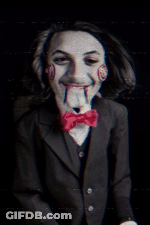 Jigsaw Smiling Man GIF