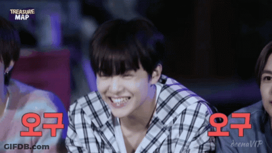 Jihoon Treasure Cute Gesture GIF