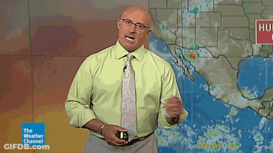 Jim Cantore Dance Weather Report GIF