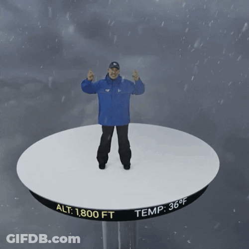 Jim Cantore Defrost GIF