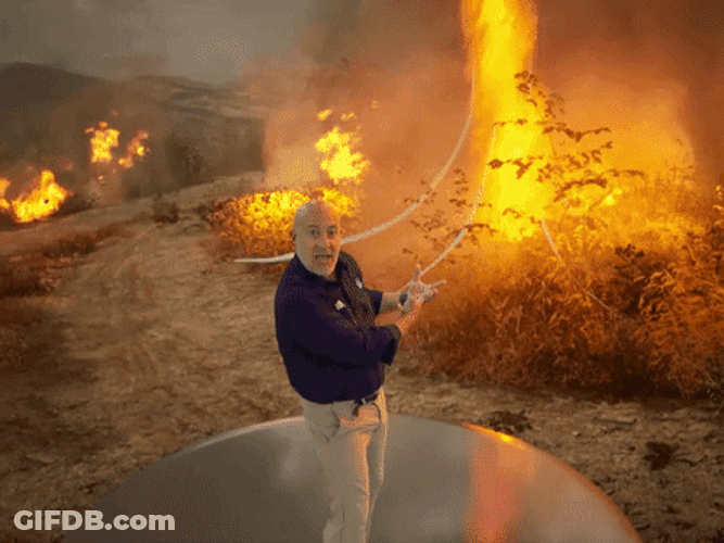 Jim Cantore Firenados GIF