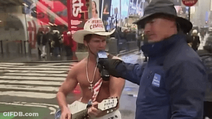 Jim Cantore Interview GIF